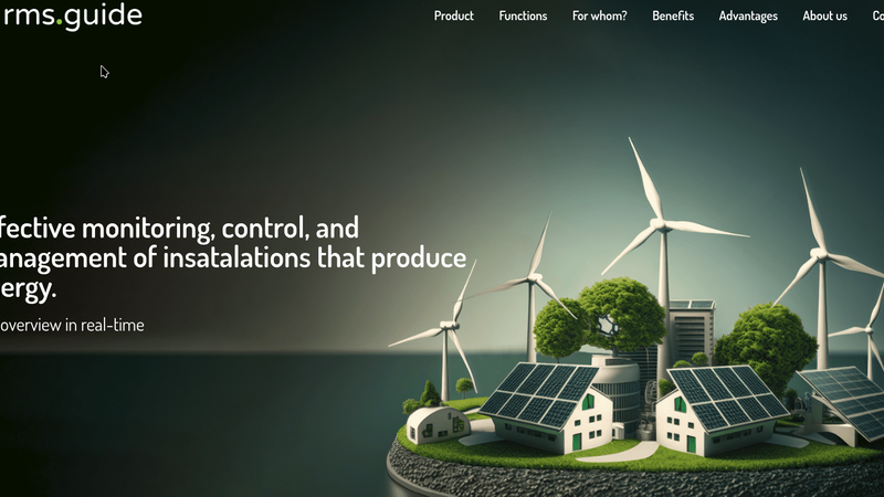 RMS Guide - zrzut ekranu systemu